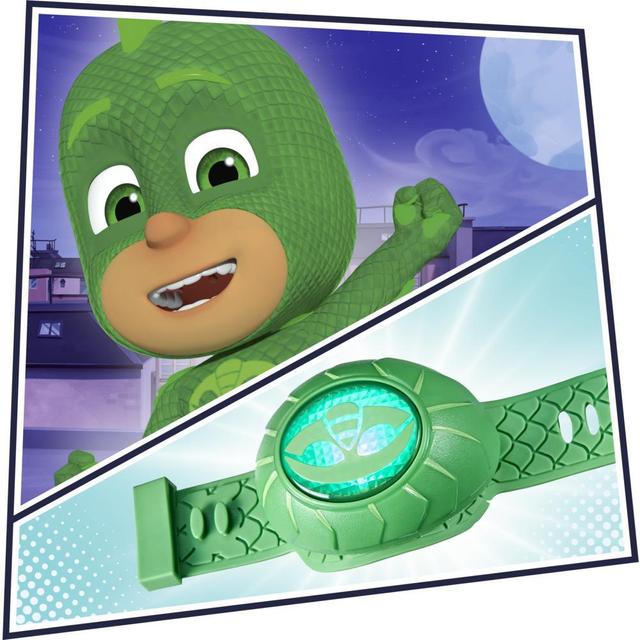 PJ Masks Gekko Power Wristband Preschool Toy, PJ Masks Costume Wearable with Lights and Sounds for Kids Ages 3 and Up