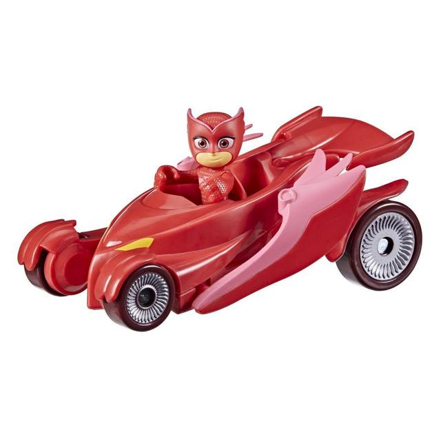 PJ Masks Owlette Deluxe Vehicle Preschool Toy, Owl Glider Car with Owlette Action Figure for Kids Ages 3 and Up