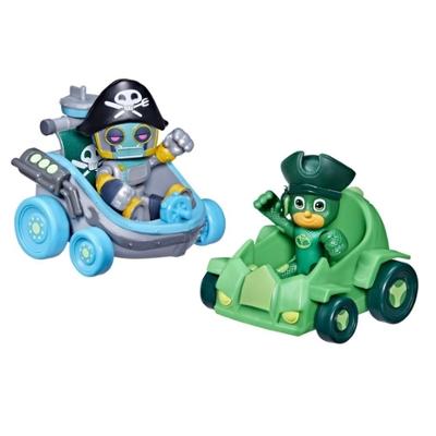 PJ Masks Pirate Power Gekko vs Pirate Robot Battle Racers Preschool Toy, Vehicle and Figure Set for Kids Ages 3 and Up