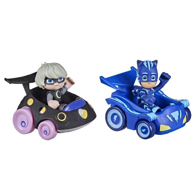 PJ Masks Catboy vs Luna Girl Battle Racers Preschool Toy, Vehicle and Action Figure Set for Kids Ages 3 and Up