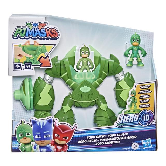 PJ Masks Robo-Gekko Preschool Toy with Lights and Sounds for Kids Ages 3 and Up, Includes Gekko Action Figure