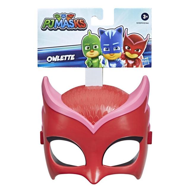 PJ Masks Hero Mask (Owlette) Preschool Toy, Dress-Up Costume Mask for Kids Ages 3 and Up